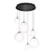 Afx Loretto Hexuple Medium Base Pendant LRTP99MBBKRND6 - alternate 1